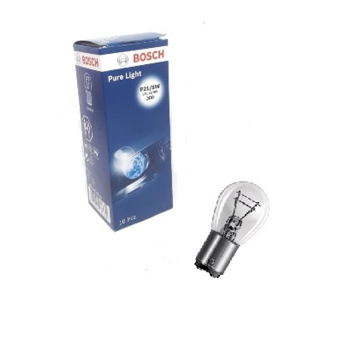 АВТОЛАМПА 21/5 W 2х контактная Bosch