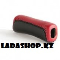 Ручка ручника 2108-21099, 2115 кожа красная