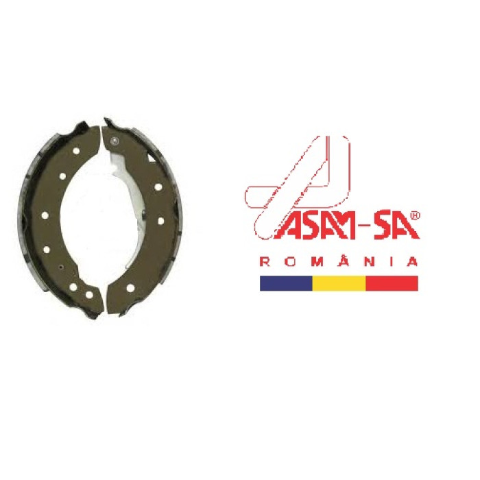 Колодки задние барабанные Логан/Сандеро 8-16клапанные АБС/без 203х39 "Lucas" Asam
