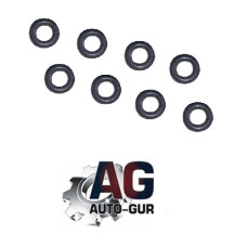 Кольцо уплотнитель форсунки 16клапанный Ларгус Auto-Gur (8шт)