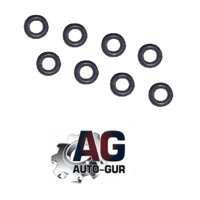 Кольцо уплотнитель форсунки 16клапанный Ларгус Auto-Gur (8шт)