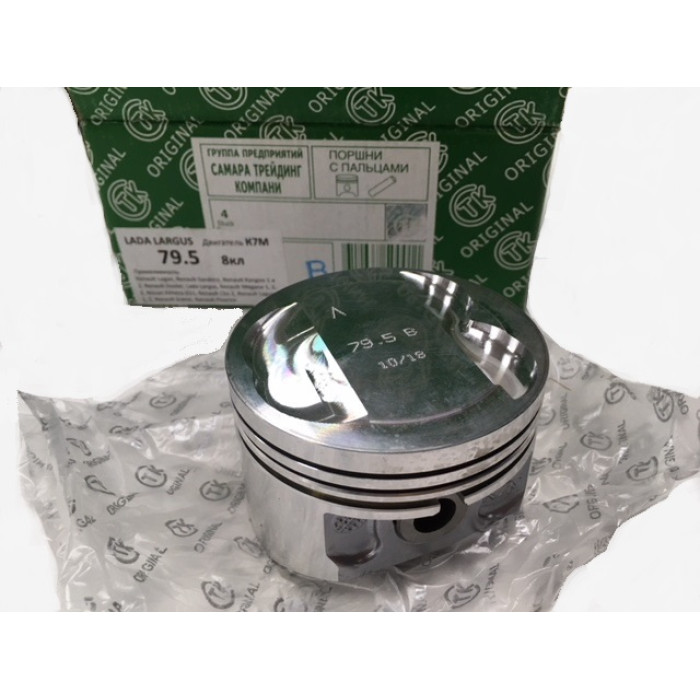 Поршня Ларгус 79.5 8клапанный КТ (пальцы) СТК