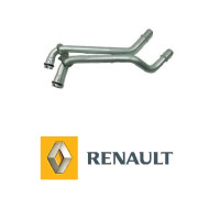 Трубки печки алюм Ларгус Renault