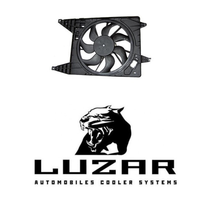 Электровентилятор Ларгус с AC Luzar (LFc0966)