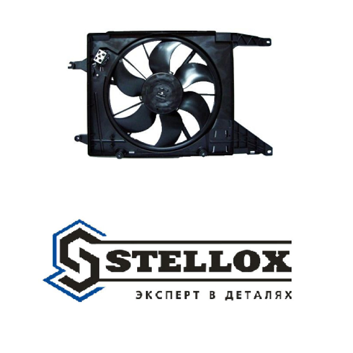 Электровентилятор Ларгус с AC Stellox