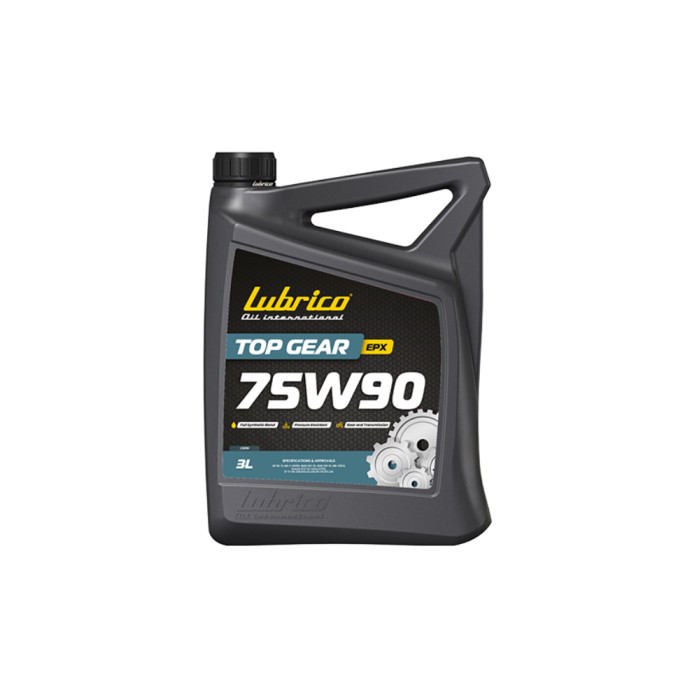 Масло LUBRICO TOP GEAR EPX 75W-90 3л трансмис