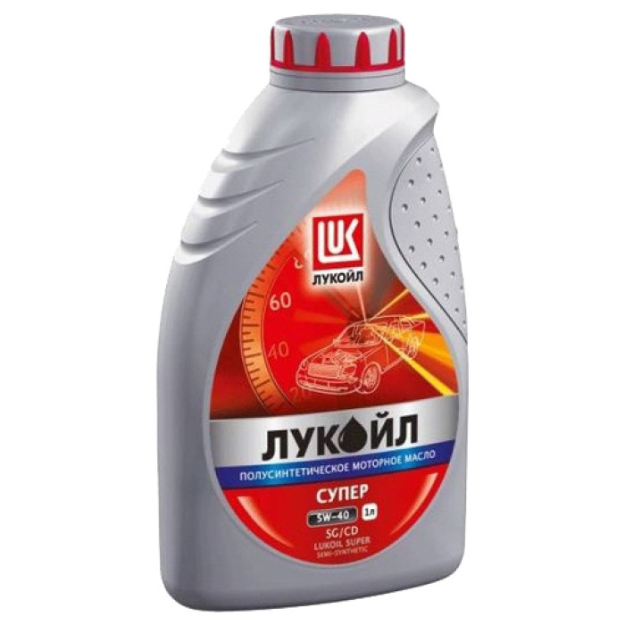 Масло ЛукОйл 5W-40 Супер 1л полусинтетика