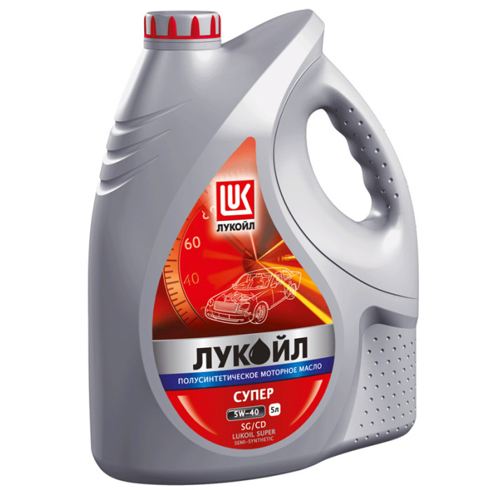 Масло ЛукОйл 5W-40 Супер 5л полусинтетика