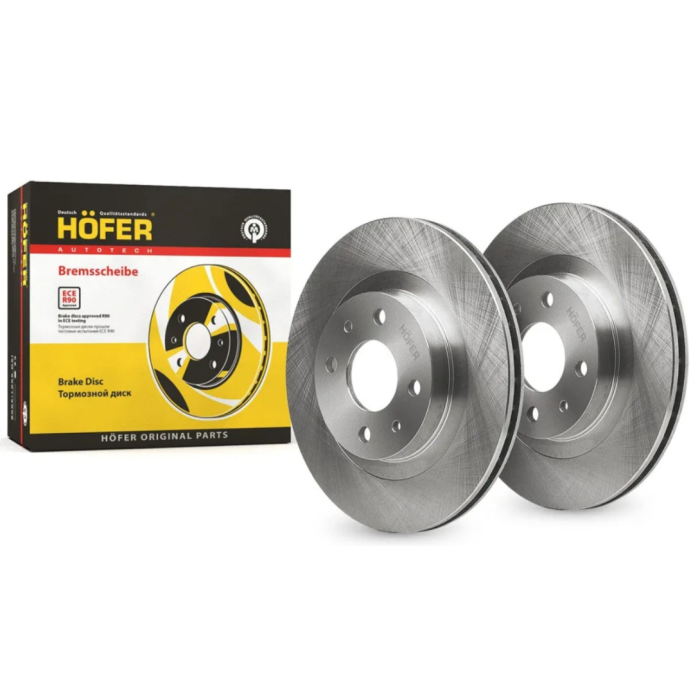 Диск тормозной 2112 R14 Hofer (комплект 2шт)